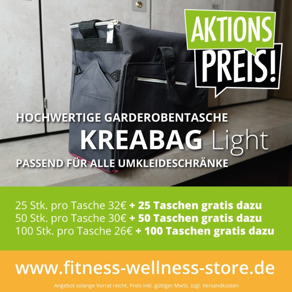 Kreabag Light Garderobentasche / Aktion Preis April 2023