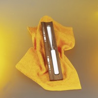 Sanduhr aus dunklem Thermoholz / 15 Min.