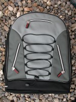 Kreaback Back2 Garderobenrucksack Schwarz/grau